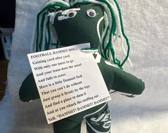 New York Jets Dammit  Dolls