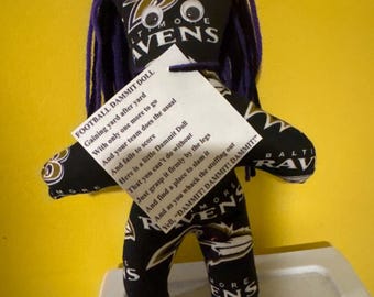 Baltimore Ravens Dammit  Dolls