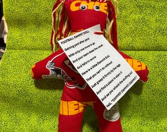 Kansas City Chiefs Dammit  Dolls