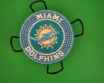 Miami Dolphins Coaster Set