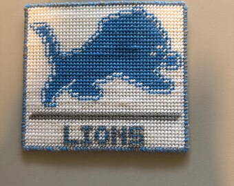 Liten väggbonad från Detroit Lions