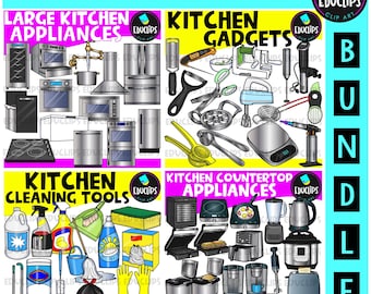 Clip Art-bundel met keukenbenodigdheden