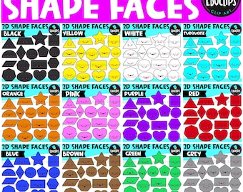 Bundel met afbeeldingen van gezichten met regenboogvorm