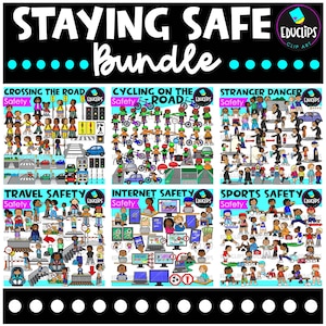 Staying Safe Clipart Bundle