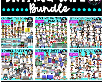 Staying Safe Clipart Bundle