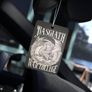 Basgaith Dragon Air freshener, Fourth Wing, Iron Flame, Onyx Storm, Booktok, Book Lover,