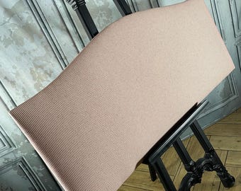 Bespoke 'Shallow Curve' headboard choice of fittings, size, and fabrics