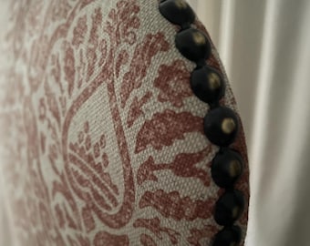 Studded headboard add on choice of colours for headboard customers only