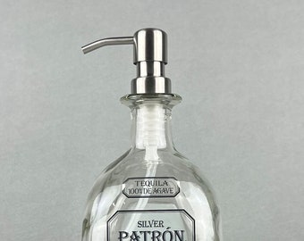 Patron Tequila Bottle Soap Dispenser