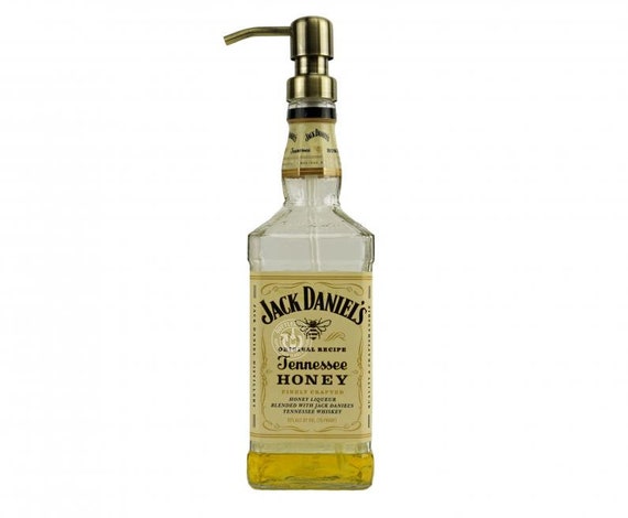 Download Free Jack Daniels Tennessee Honey Bottle Soap Dispenser Etsy SVG Cut Files