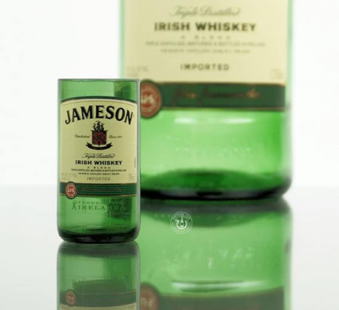 Jameson Irish Whiskey Bottle Shot Glass Etsy