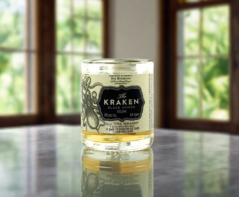 The Kraken Rum 50ml Bottle Shot Glass - Etsy 日本