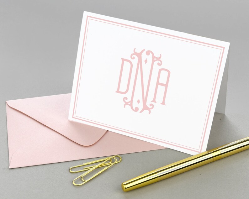 Personalized Stationary Personalized Stationery Monogrammed Etsy