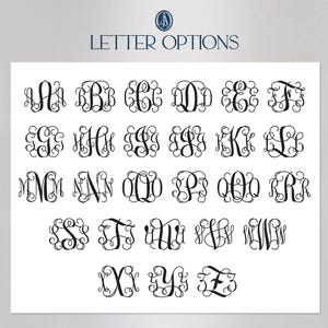 Personalized Stationary Monogrammed Note Card Personalized Note Cards Set, Monogram Stationary, Folded Thank You Notes, Initial Notecards image 3