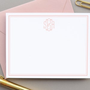 Personalized Stationary, Monogrammed Stationary Monogram Notecards Set Thank You Notes Personalized Notecards, Personalized Stationery