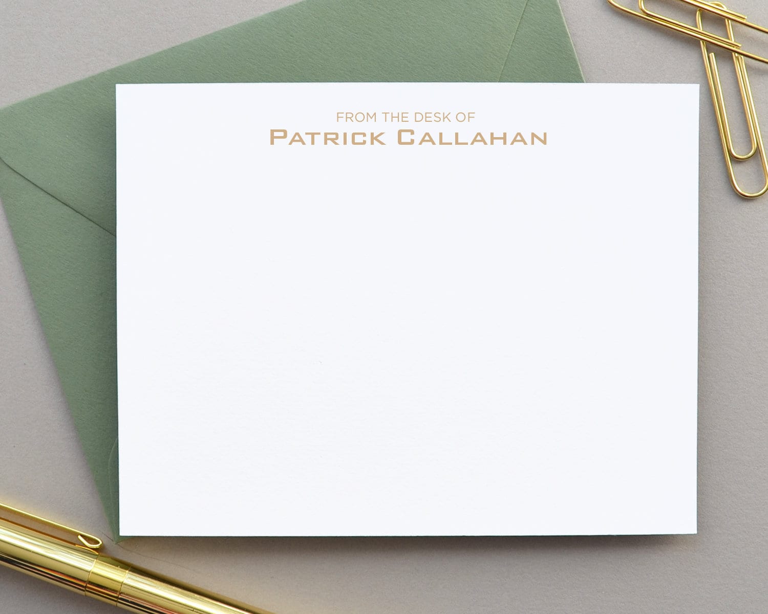 Personalized Stationary Set From the Desk of Stationary for | Etsy