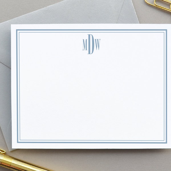Personalized Stationery for Men Etsy