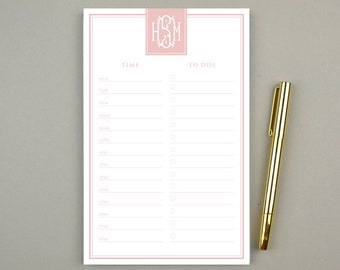 Two Letter Monogrammed Note Cards with Envelopes - Augusta Joy