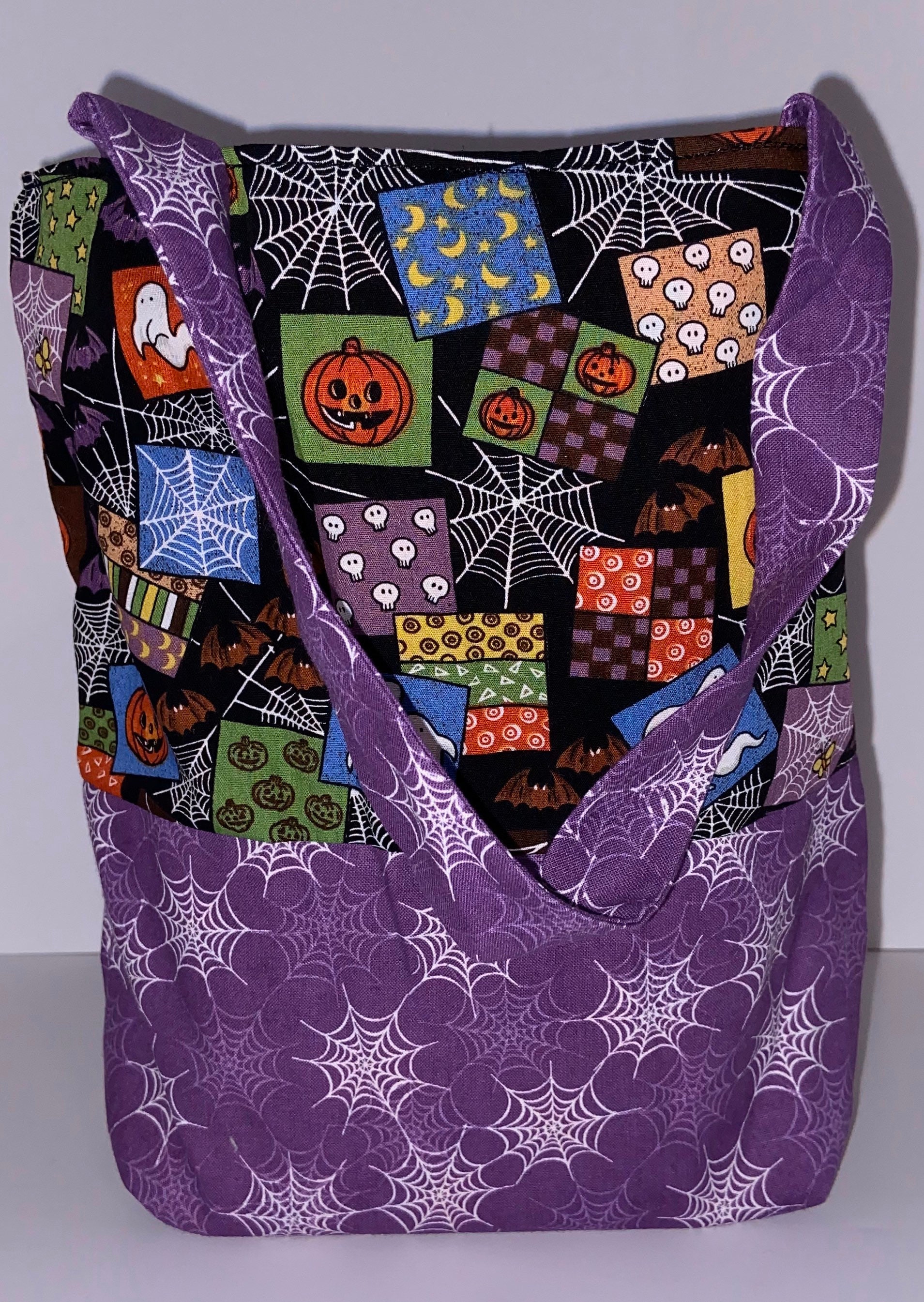  EMBRUNIOICE Halloween Trick or Treat Bags, Reversible