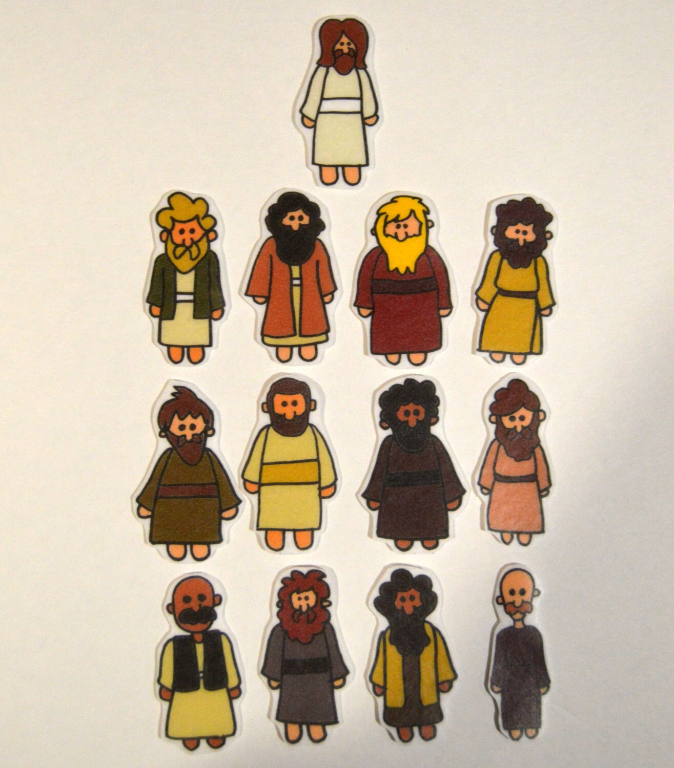 Jesus and the Disciples Felt Board Flannel Board Felt Set Etsy