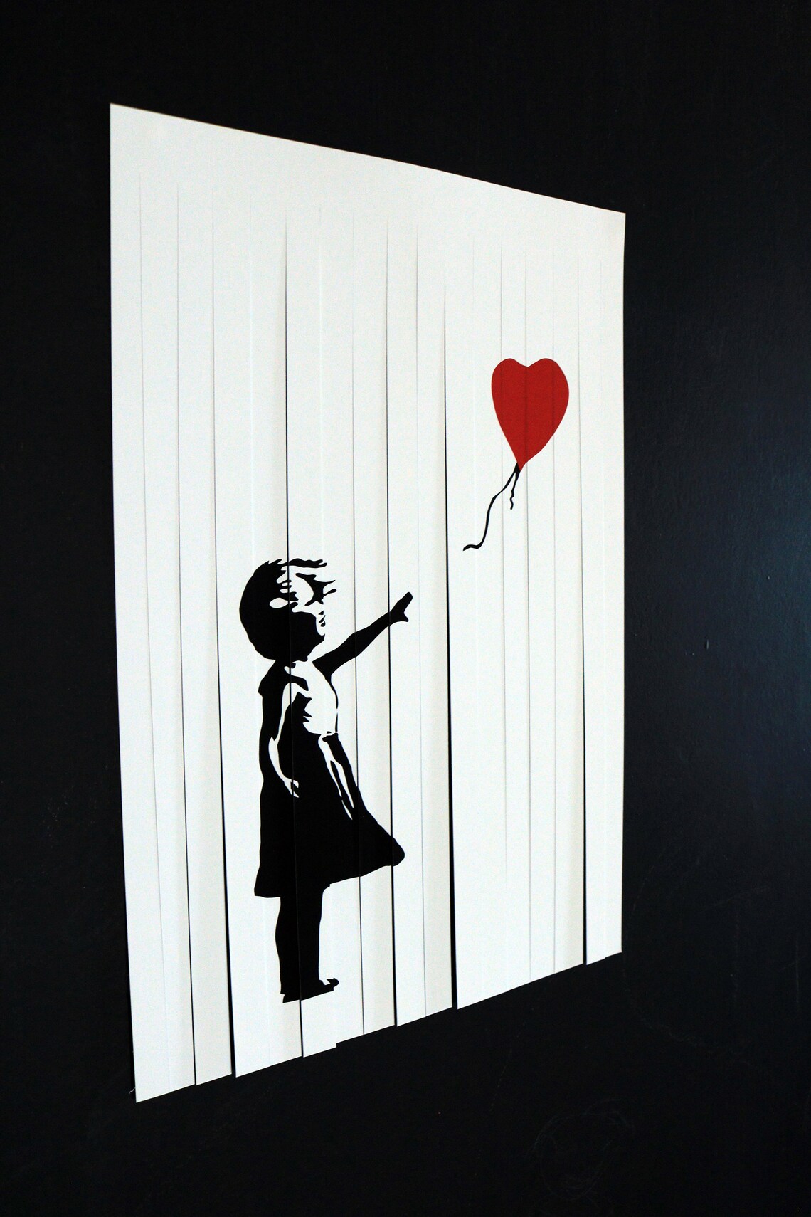 Love Is in the Bin by Banksy Printed copy on paper Etsy