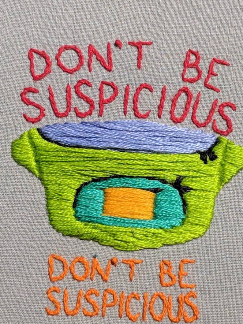 Don't Be Suspicious | Etsy