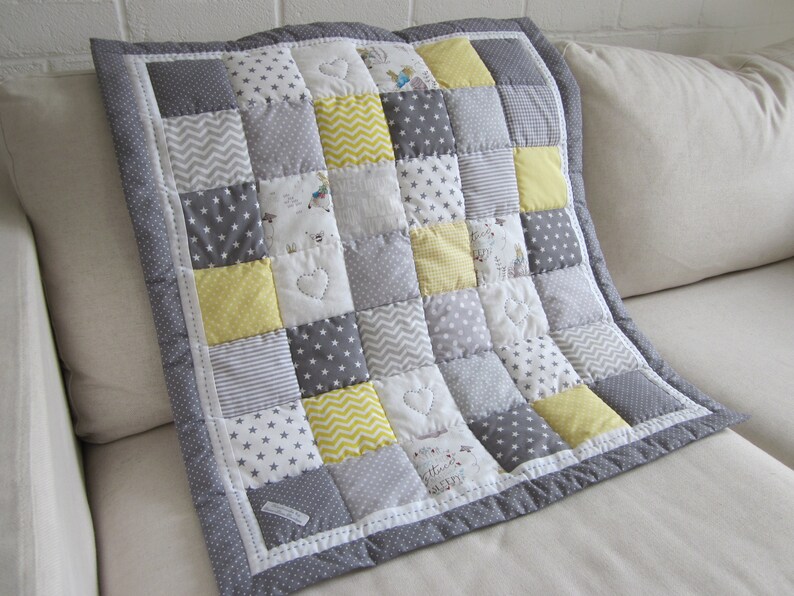 Handmade Patchwork Baby Quilt With Beatrix Potter Fabric Etsy