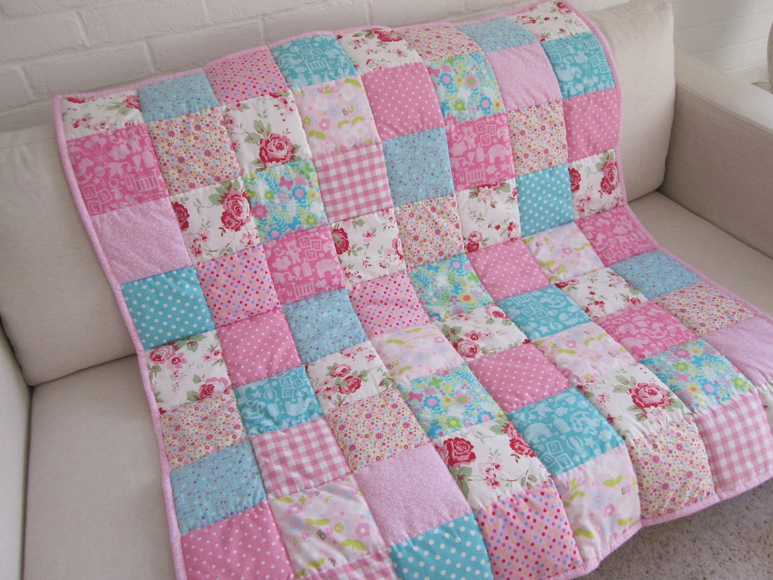 quilted cot bed