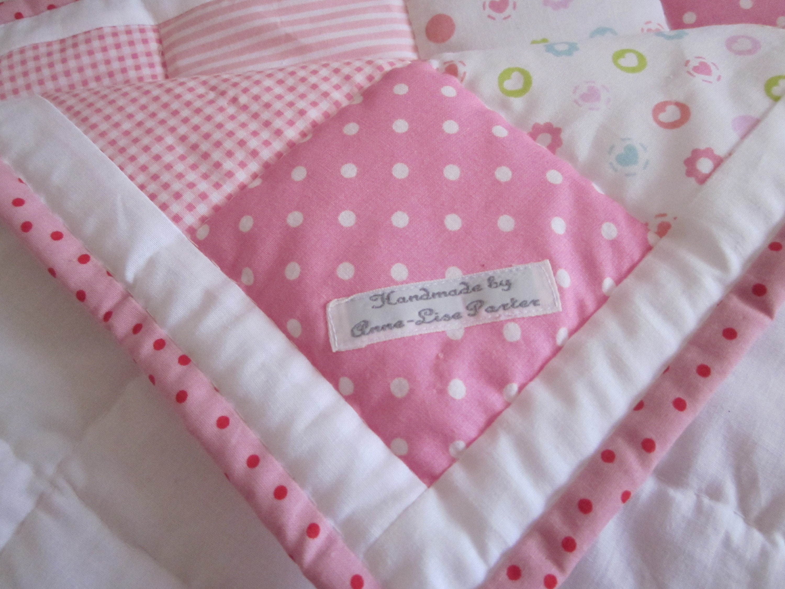 Handmade Patchwork Moses Basket Quilt Etsy