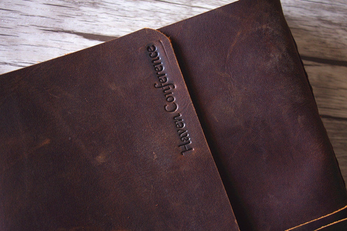 Leather Bound Journal for Men Handmade Diary Journal Leather Etsy