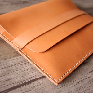 iPad Sleeve 11 inch, 12.9&quot; iPad Pro Case, iPad Air 10.5 Covers, Personalized Leather iPad Mini Pencil Holder, iPad 9.7 Portfolio Folder