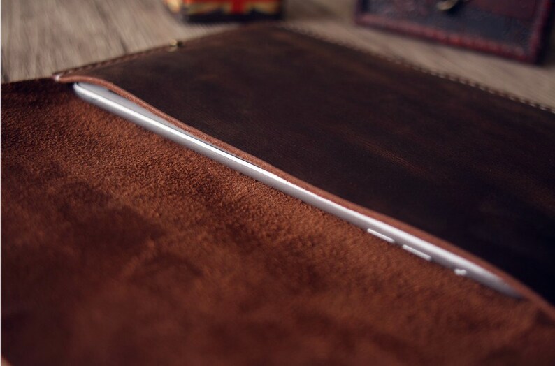 MacBook Case Bags Hand Stitched Leather MacBook Sleeve Bags Etsy