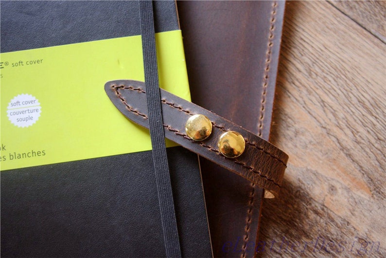 Moleskine Leather Notebook Journal Cover A5 Legal Pad Folder Etsy