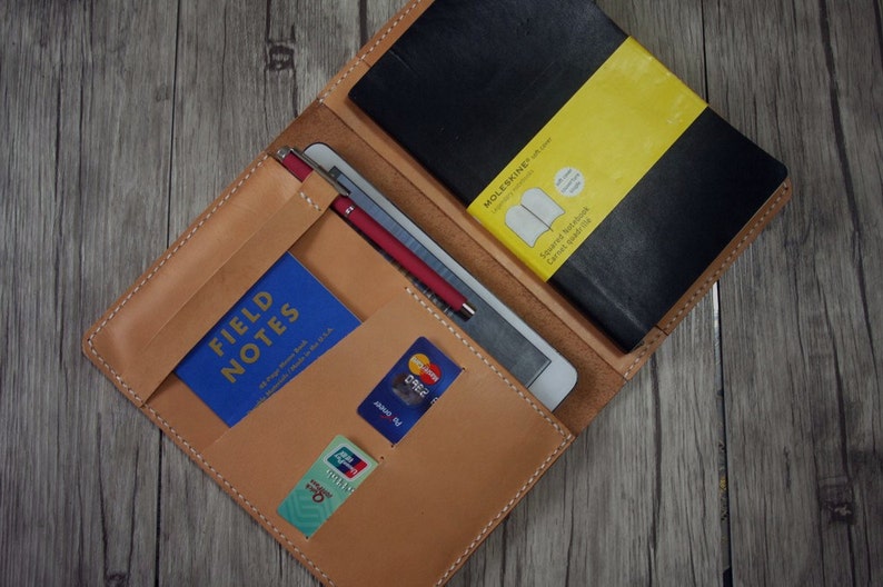 IPad Air Case Leather Portfolio 11 inch Cover Pencil Holder Etsy