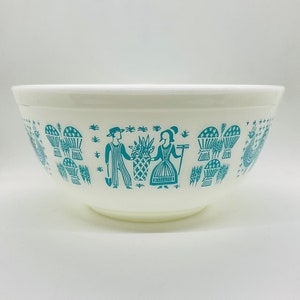 Vintage Pyrex Butterprint 403 Mixing Bowl • 2.5qt • Excellent Condition