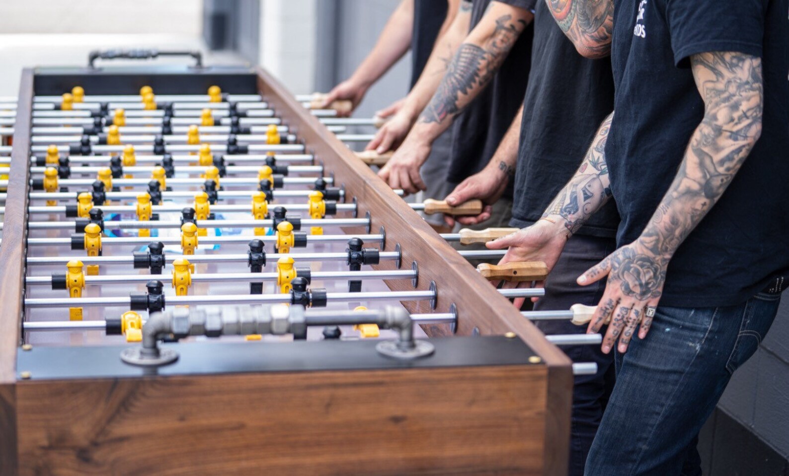Oversized Foosball Table. Custom Made One of a Kind Game Etsy