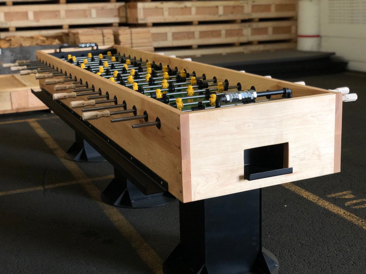 Oversized foosball table. Custom made one of a kind game Etsy