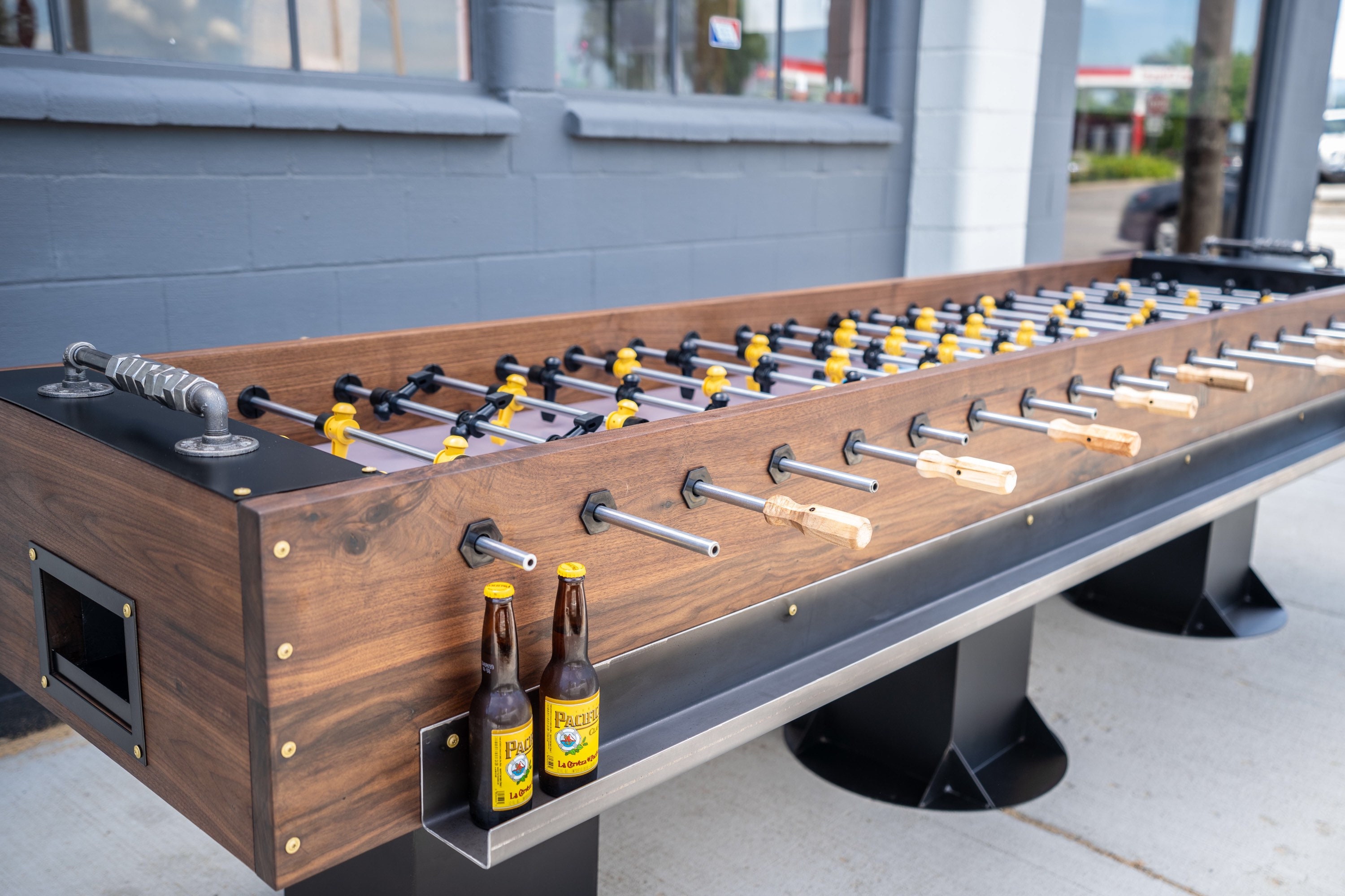 Oversized foosball table. Custom made one of a kind game Etsy