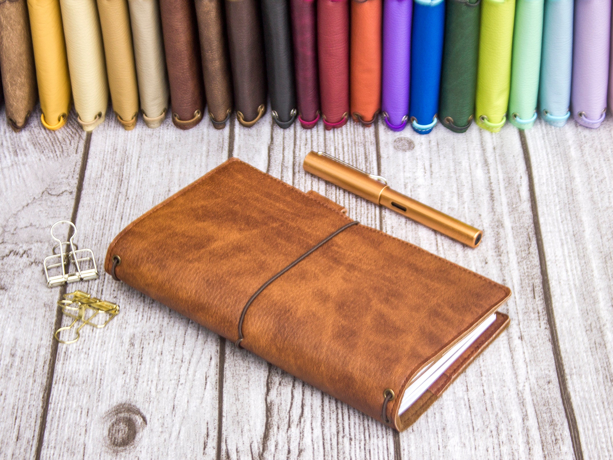 Vegan Fauxdori | Traveler notebook cover | Vegan Fauxdori | Travel journal TN