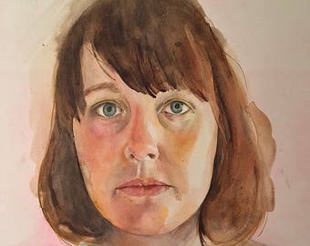 Custom Watercolour Portrait
