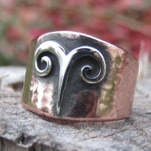 3 Metal Heavy Astrology Yoga Ring 24 Kt Gold Fine Silver - Etsy