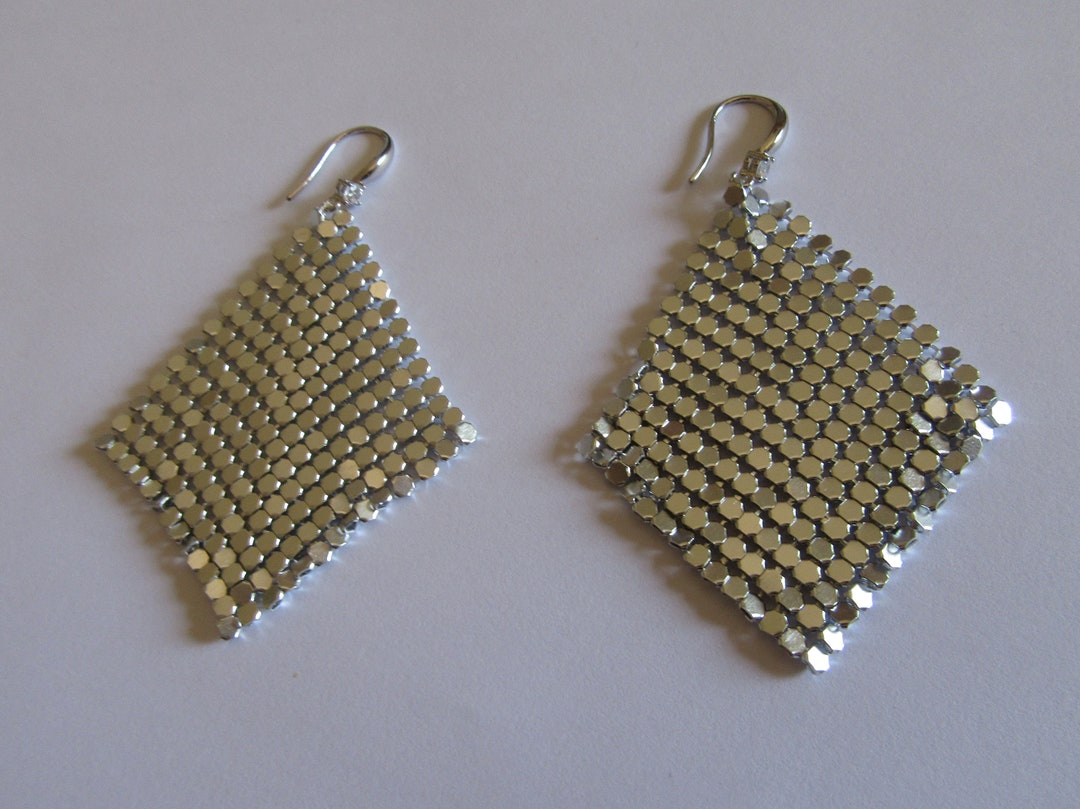 Orecchini Pendenti Acchiappasogni In Argento Sterling 925 - Gioiello Con Ciondolo
