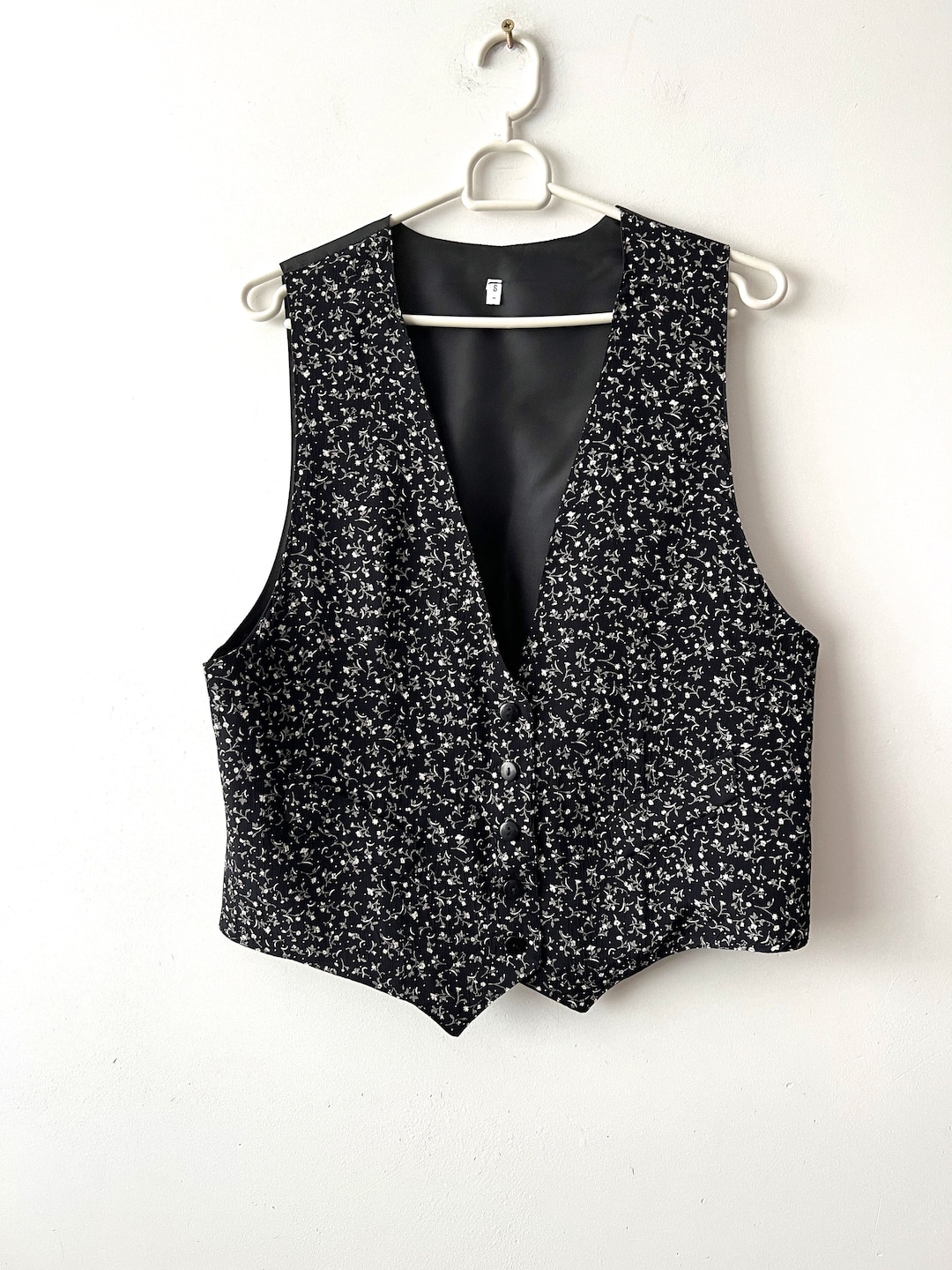Plus Size Women Summer Vintage Colorblock V-Neck Cotton Vest