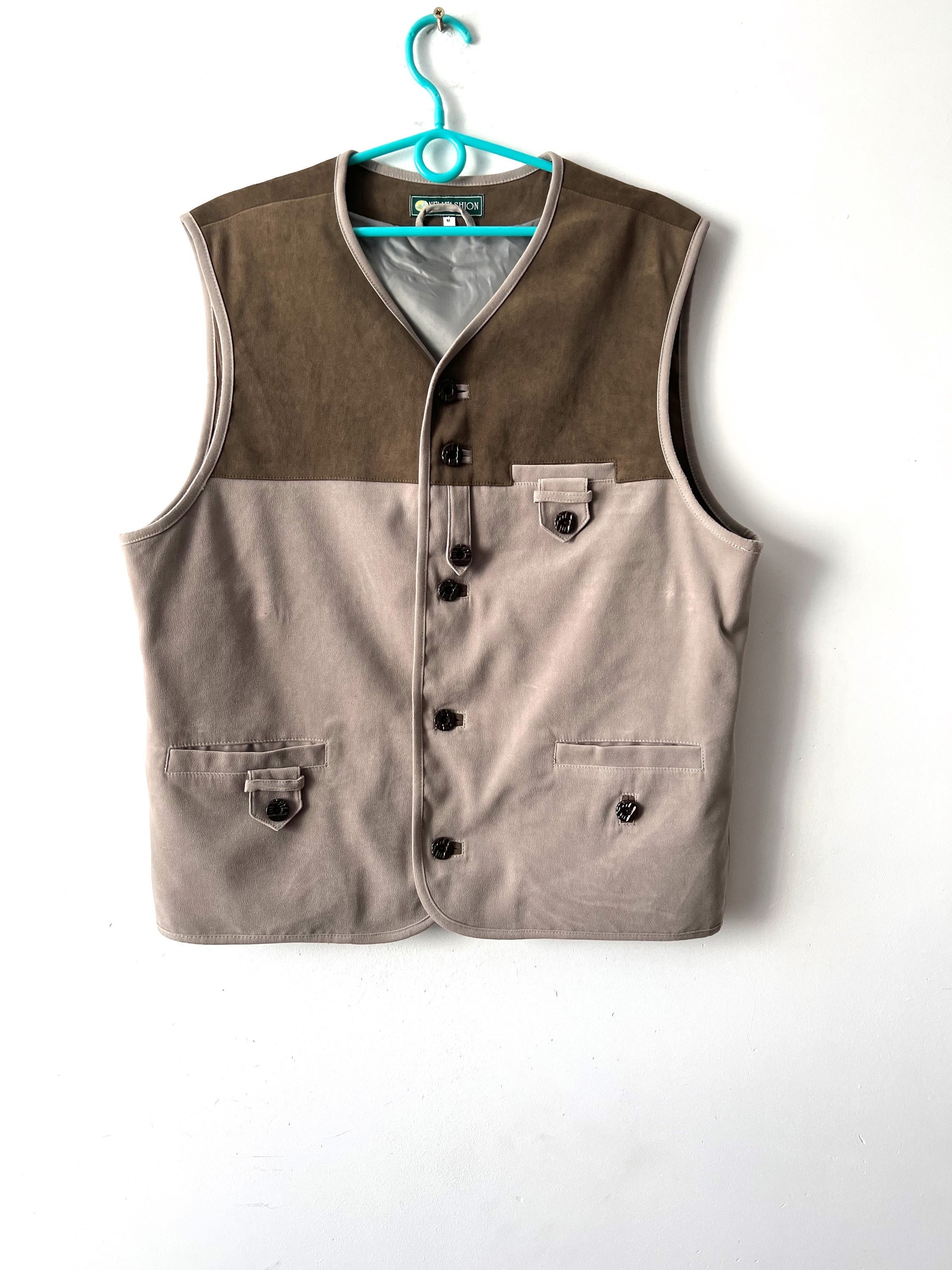 Vintage shop grandad vests
