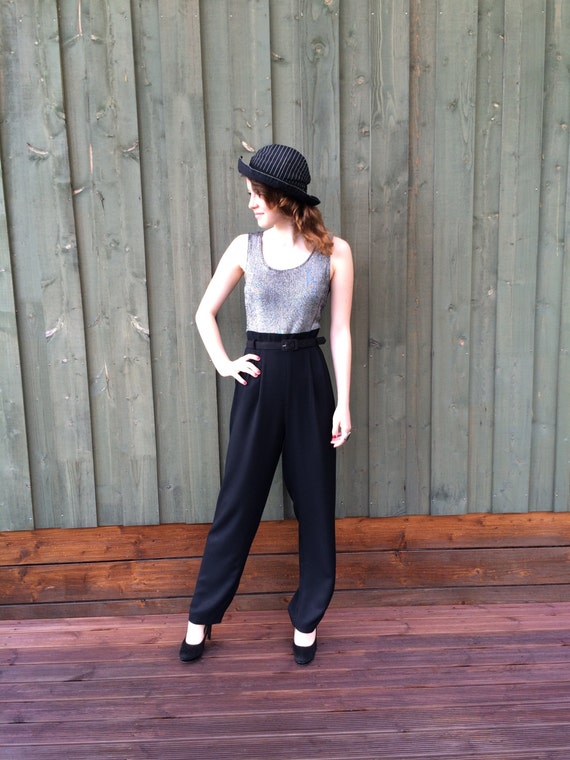 metallic overalls