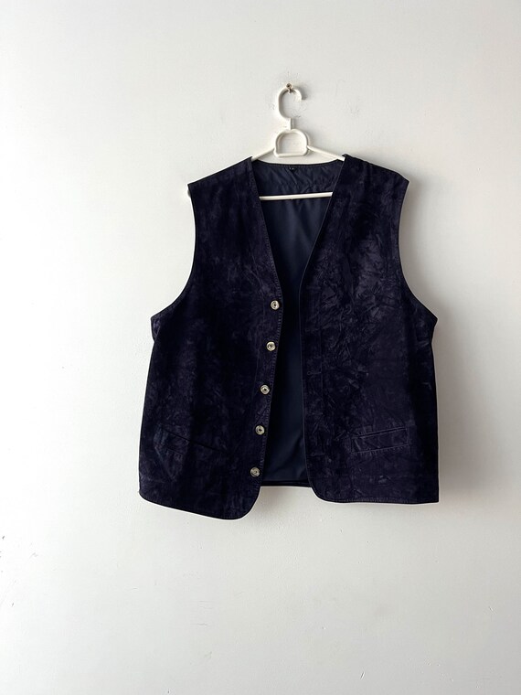 Vintage Large size mens vest Everyday fitted Wais… - image 2