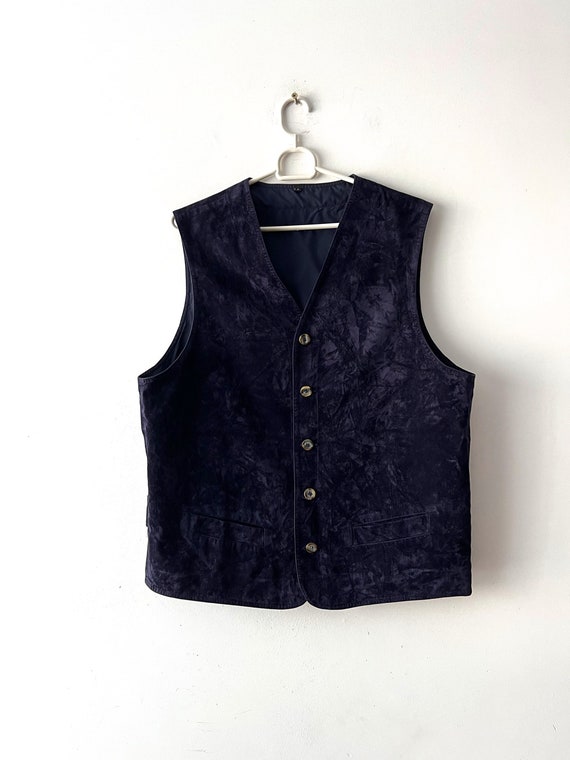 Vintage Large size mens vest Everyday fitted Wais… - image 1