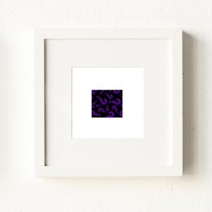 Mystery Miniature Watercolor Art Print: Luck of the Draw, 5x5 Giclee