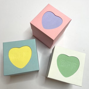 Modèle de boîte coeur conversation : Saint-Valentin SVG pour Cricut (téléchargement numérique)
