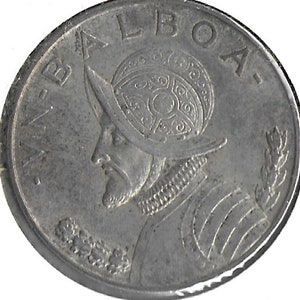 1947 Republic Of Panama Silver Balboa